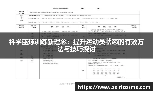 科学篮球训练新理念：提升运动员状态的有效方法与技巧探讨